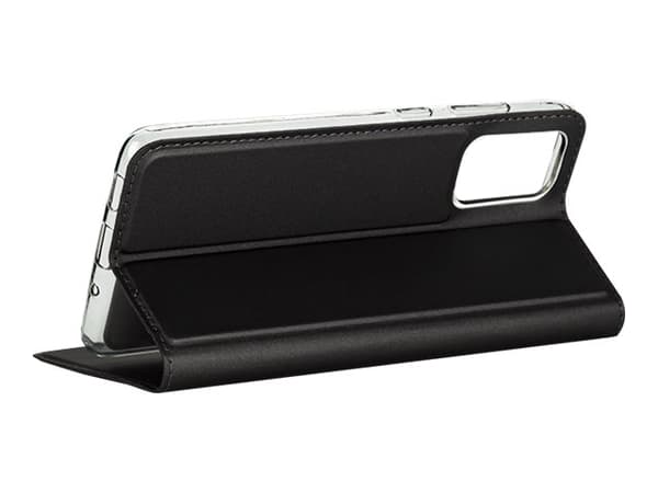 X-Shield - Lommebok for mobiltelefon - polyuretanlær - svart - for Samsung Galaxy S20+, S20+ 5G