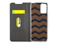 Miniatyrbilde 1 av 3: X-Shield - Lommebok for mobiltelefon - polyuretanlær - svart - for Samsung Galaxy S20+, S20+ 5G