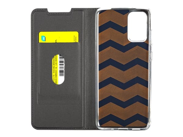 X-Shield - Lommebok for mobiltelefon - polyuretanlær - svart - for Samsung Galaxy S20+, S20+ 5G