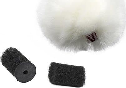 Rycote White Lavalier Windjammer Windjammer, hvit
