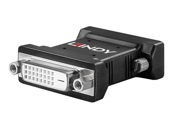 Lindy DVI EDID Emulator - EDID leser/skriver - DVI - svart Sort, Metallisk