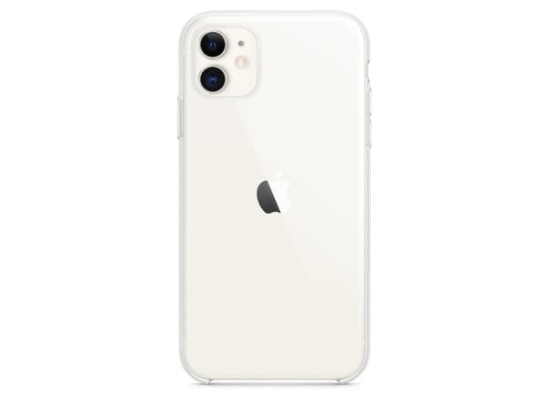 Apple - Baksidedeksel for mobiltelefon - polykarbonat, termoplast-polyuretan (TPU) - blank - for iPhone 11