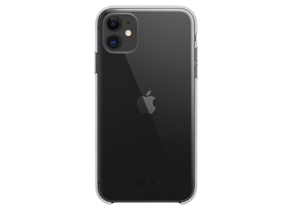 Apple - Baksidedeksel for mobiltelefon - polykarbonat, termoplast-polyuretan (TPU) - blank - for iPhone 11