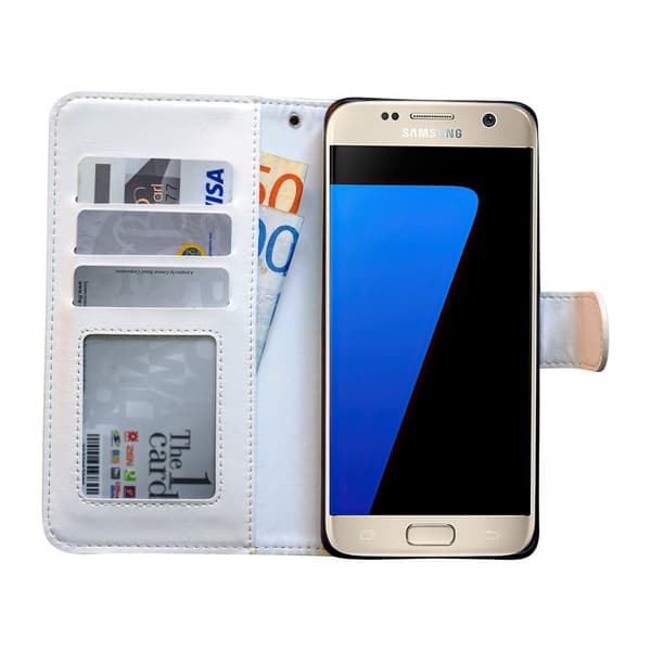 Samsung Galaxy S7 Edge - Leather Case / Wallet