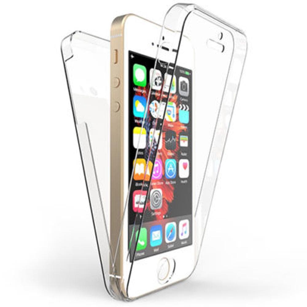iPhone 11 360 asteen suoja | Avoin | Kirkas TPU-holkin