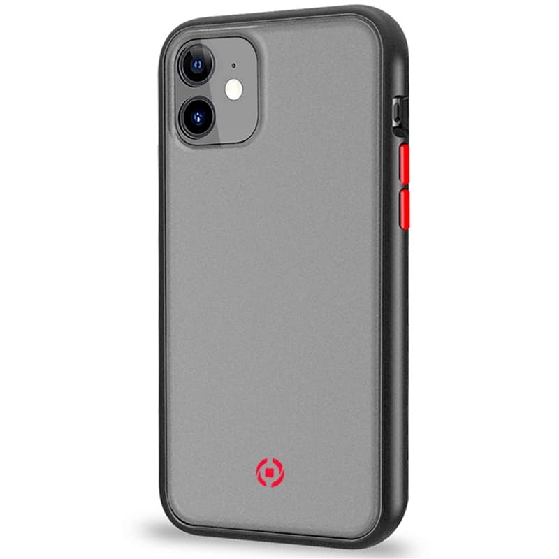 Volcano Back case iPhone 11 Svart/röd
