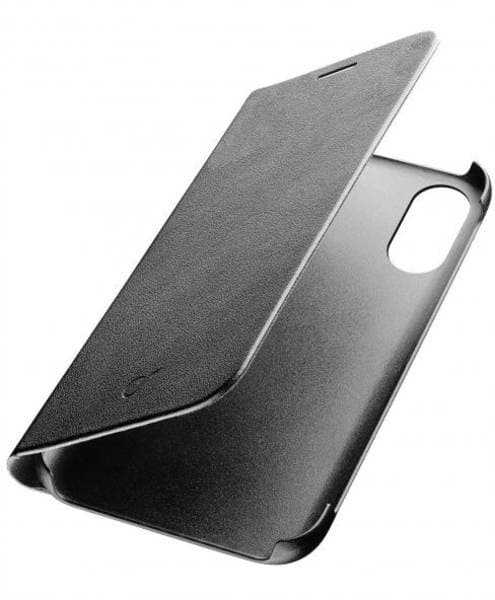 Cellularline Bookcase till iPhone X/XS, Svart