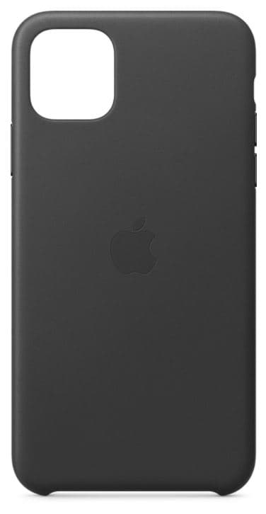 Läderskal till iPhone Pro Max, Svart