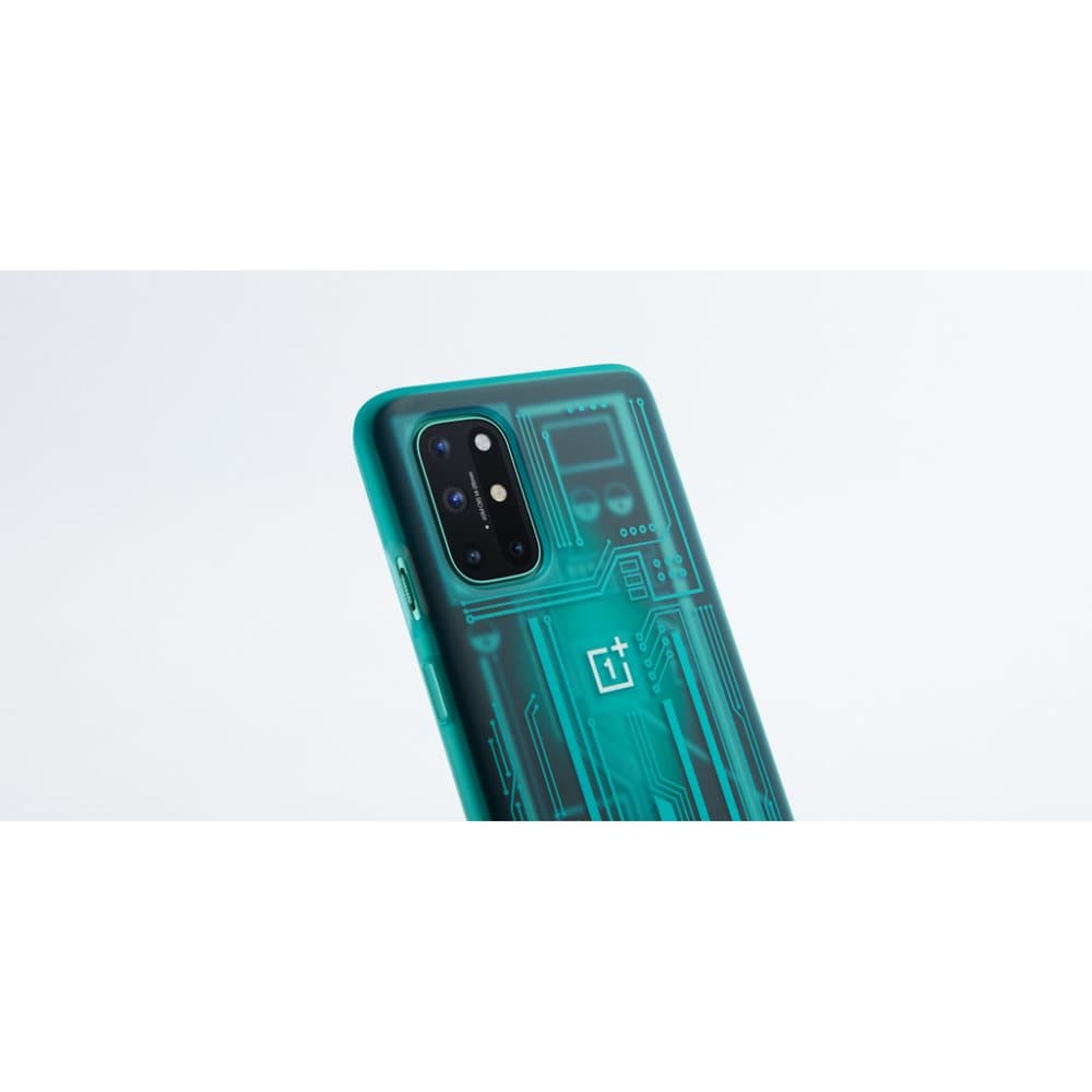 Original 8T Suojakuori Quantum Bumper Case Cyborg Cyan