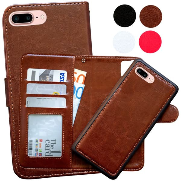 iPhone 7 Plus / 8 Plus - Læder cover / Beskyttelse