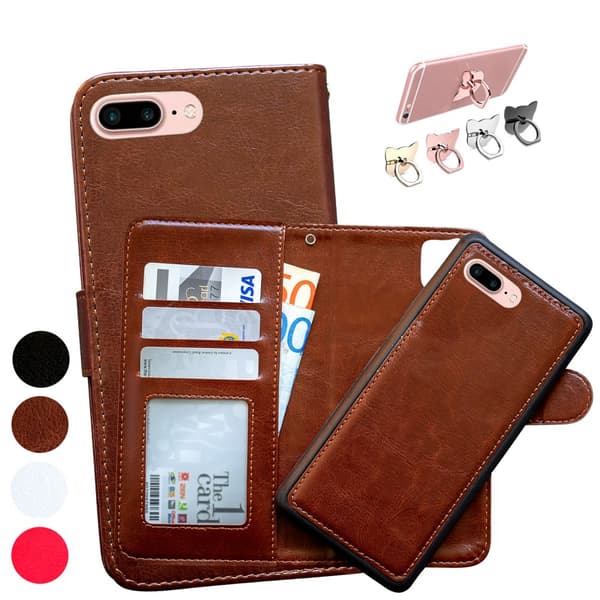 iPhone 7 Plus / 8 Plus - Læder cover / Beskyttelse