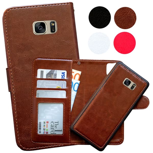 Samsung Galaxy S7 Edge - Læder cover / Beskyttelse