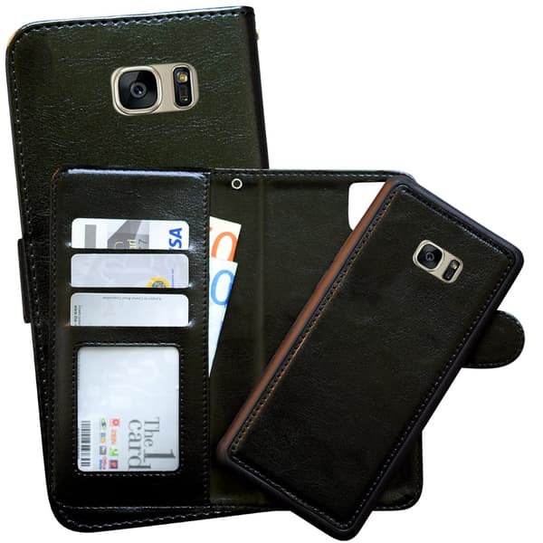 Samsung Galaxy S7 Edge - Læder cover / Beskyttelse