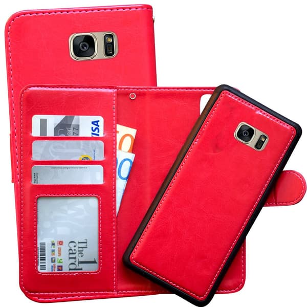 Samsung Galaxy S7 Edge - Læder cover / Beskyttelse