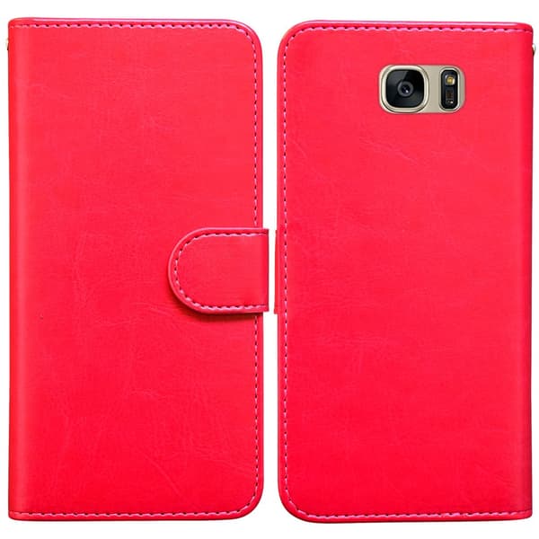 Samsung Galaxy S7 Edge - Læder cover / Beskyttelse