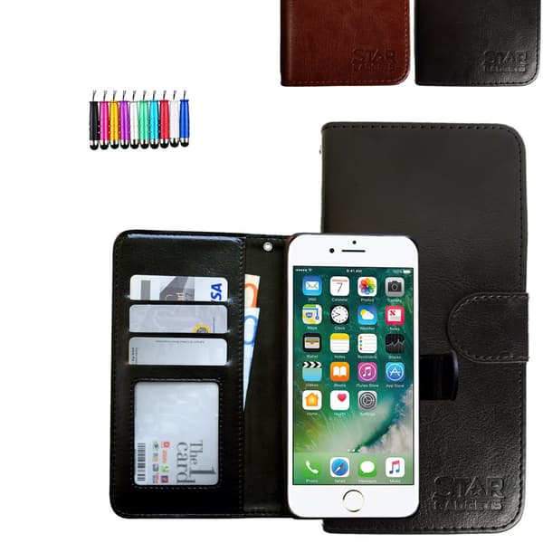 iPhone 7/8/SE (2020 & 2022) - Läderfodral / Skydd Brown