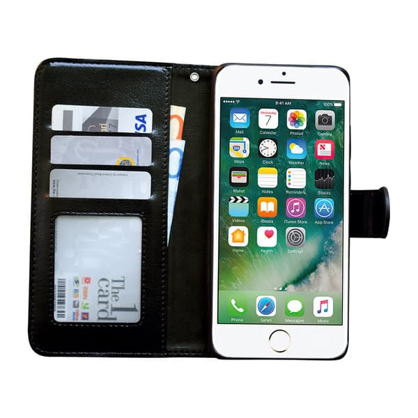 iPhone 7/8/SE (2020 & 2022) - Nahkakotelo / Suoja