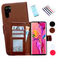 Miniatyrbillede 1 af 11: Huawei P30 Pro - Læder cover / Beskyttelse