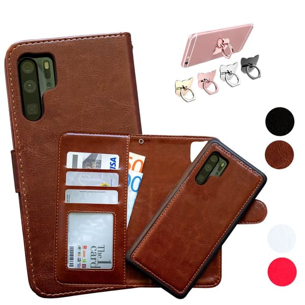 Huawei P30 Pro - Læder cover / Beskyttelse