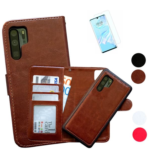 Huawei P30 Pro - Læder cover / Beskyttelse
