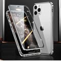 Miniatyrbild 4 av 11: Magnetiskt fodral dubbelsidigt härdat glas for Iphone 7/8/SE2020