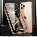 Miniatyrbild 8 av 11: Magnetiskt fodral dubbelsidigt härdat glas for Iphone 7/8/SE2020