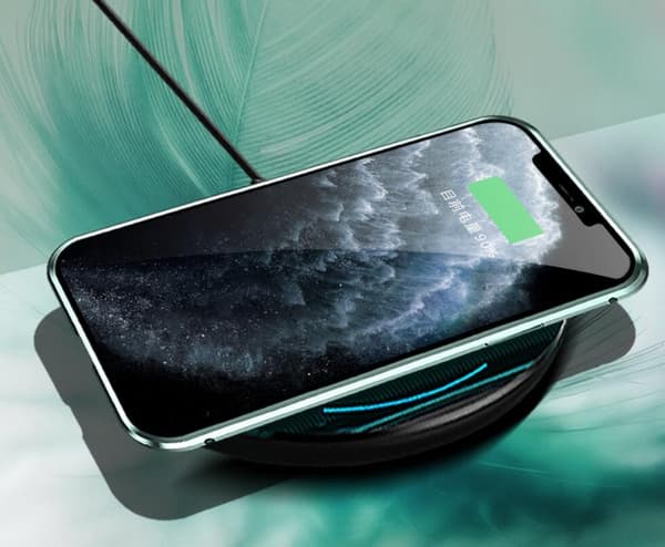 Magnetiskt fodral dubbelsidigt härdat glas for Iphone 7/8/SE2020