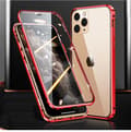 Miniatyrbild 4 av 11: Magnetiskt fodral dubbelsidigt härdat glas for Iphone 7/8/SE2020