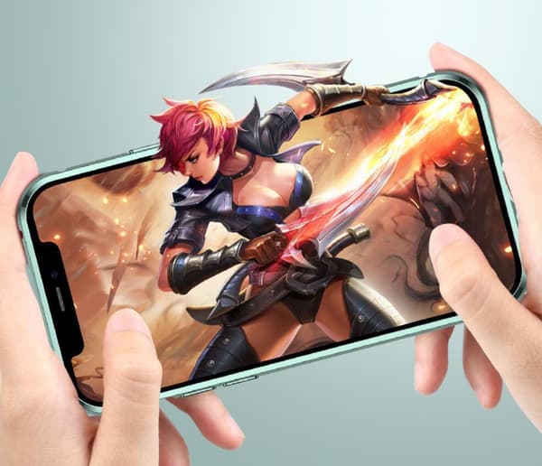 Magnetiskt fodral dubbelsidigt härdat glas for Iphone 12 Pro Max