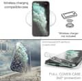 Miniatyrbild 3 av 4: Full cover transparent TPU-skal till iPhone