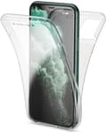 Miniatyrbild 1 av 4: Full cover transparent TPU-skal till iPhone