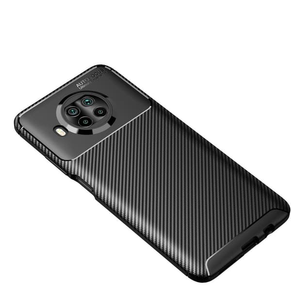 Carbon Fiber Texture TPU Cover for Xiaomi Mi 10T Lite