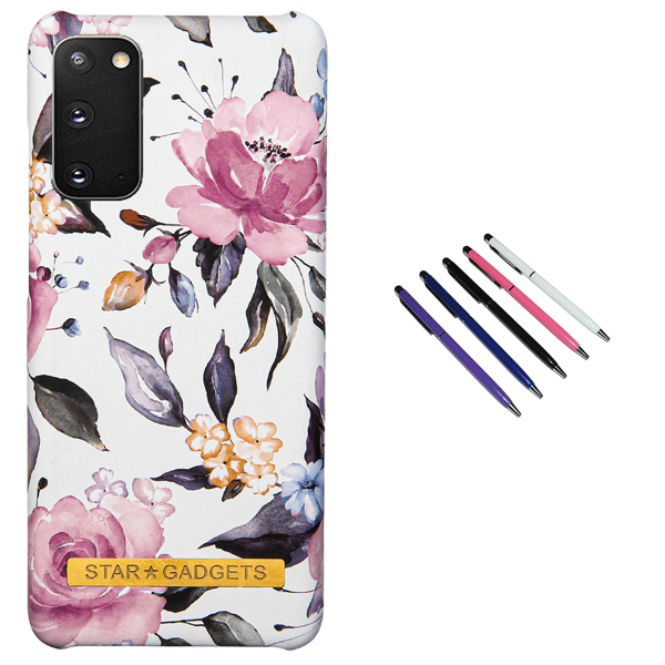 Samsung Galaxy S20 - Cover / Beskyttelse Flowers