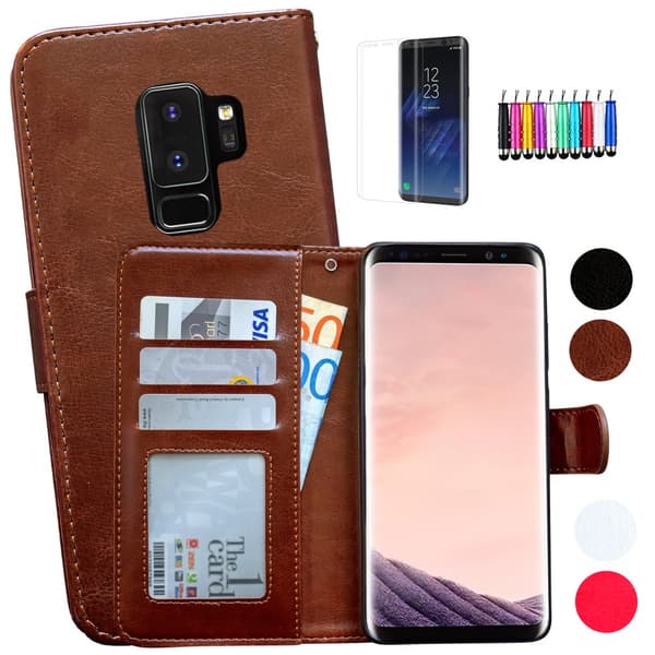 Protect your Galaxy S9 Plus with Leather Case
