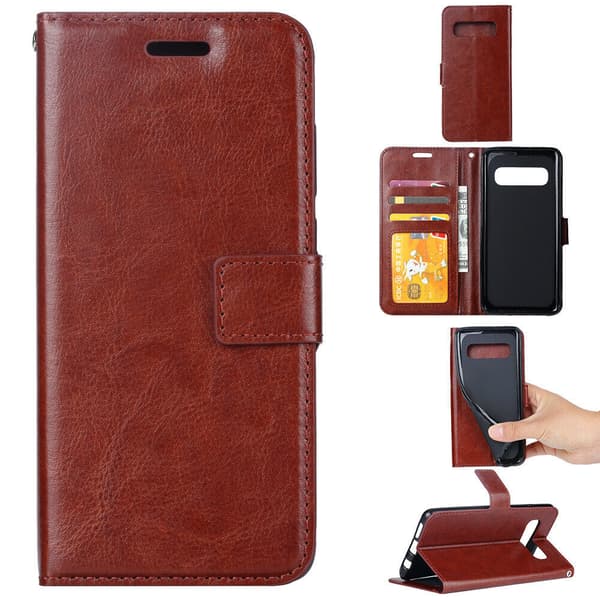 Samsung Galaxy S10 Plus - PU Leather Wallet Case