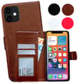 Miniatyrbillede 1 af 11: iPhone 12 Mini - Læder cover / Beskyttelse