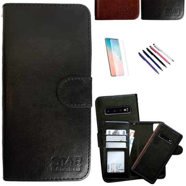 Samsung Galaxy S10 - Læder cover / Beskyttelse