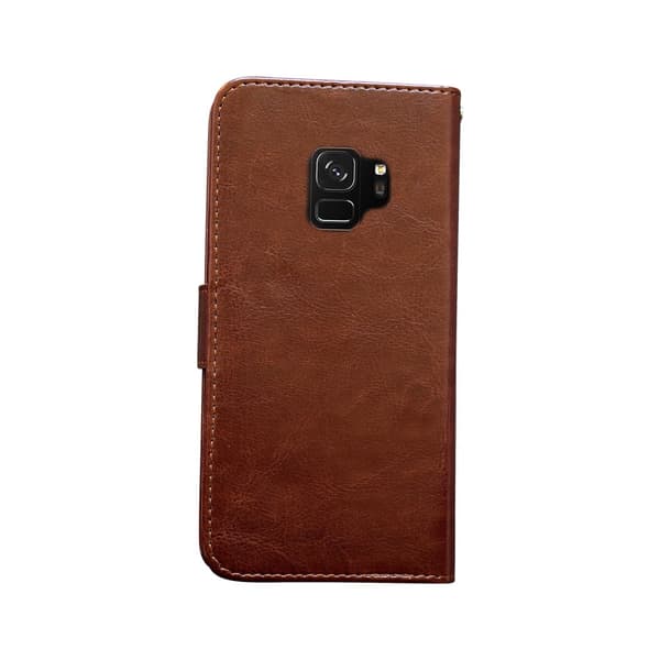Samsung Galaxy S9 - Læder cover / Beskyttelse
