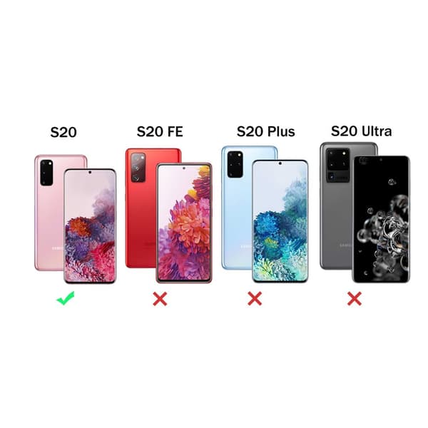 Samsung Galaxy S20 - Cover / Beskyttelse Marble