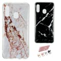 Miniatyrbillede 1 af 6: Samsung Galaxy A40 - Cover / Beskyttelse Marble + Ring