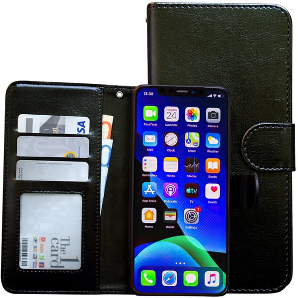 iPhone X/Xs - Nahkakotelo / Suoja