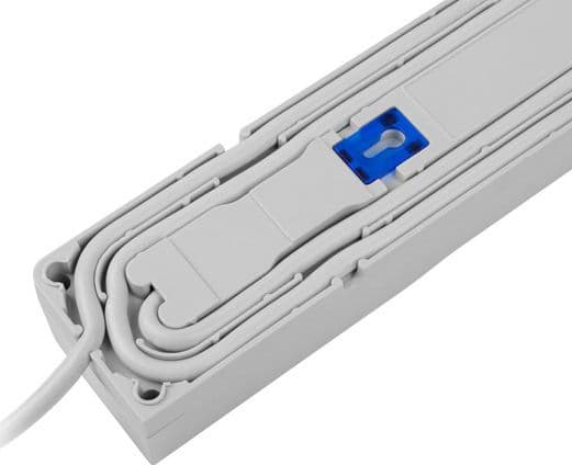 Armac Z5 - Overspenningsavleder - AC 250 V - 2500 watt - utgangskontakter: 5 - 5 m kabel - grå