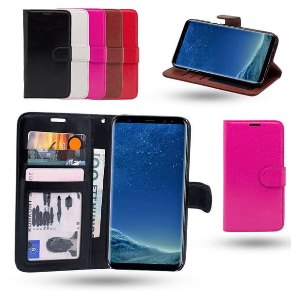Samsung Galaxy S8 Plus  - Leather Case / Wallet