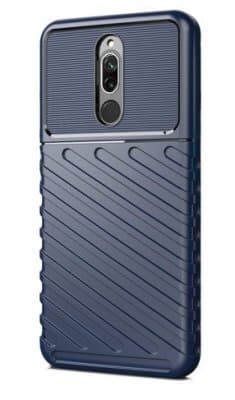 Xiaomi Redmi 8 Skal Rugged Armour Blå
