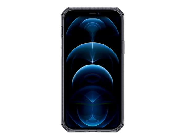 ITSKINS Spectrum Clear - Baksidedeksel for mobiltelefon - termoplast-polyuretan (TPU) - røyk - for Apple iPhone 12, 12 Pro