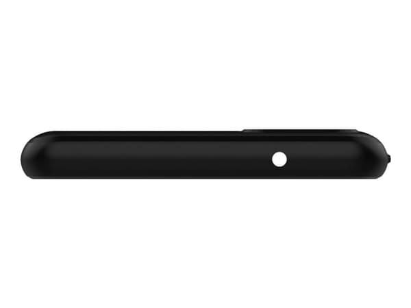 Spigen Rugged Armor - baksida för mobiltelefon - flexibel termoplastisk polyuretan (TPU) - matt svart med kolfiberdetaljer och glänsande detaljer - f