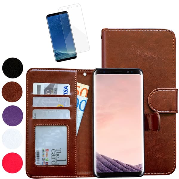 Beskyt din S8+ med læder - Samsung Galaxy S8 Plus!