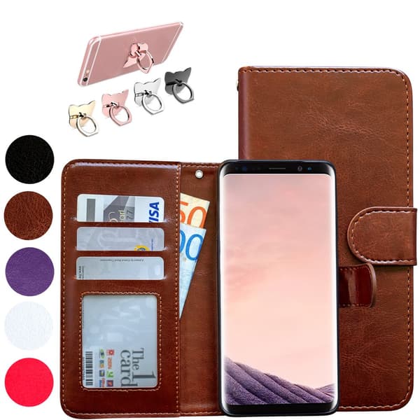 Skydda din S8+ med stil: Läderfodral!