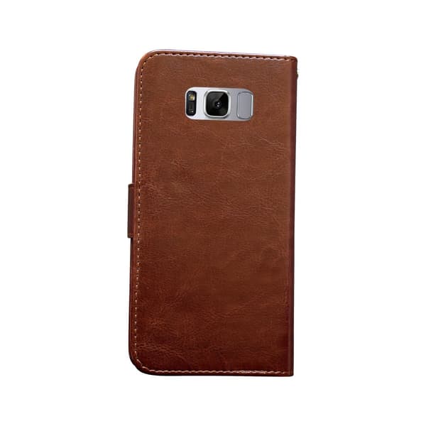 Beskyt din S8 Plus med Læder Etui!