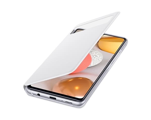 Samsung EF-EA426, Flip-deksel, Samsung, Galaxy A42 5G, 16,8 cm (6,6"), Hvit